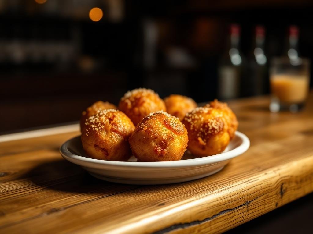 Croqueta de jamón ibérico en La Croquetería de Chamberí