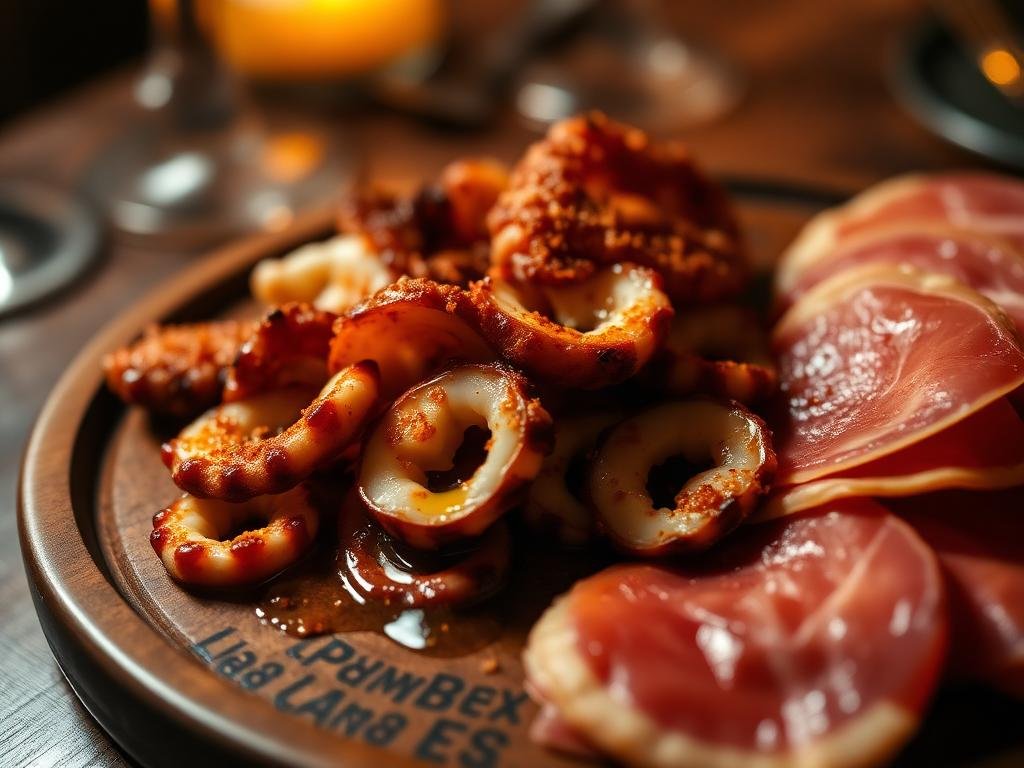 Jamón ibérico de bellota a cuchillo en El Jamón de Antón